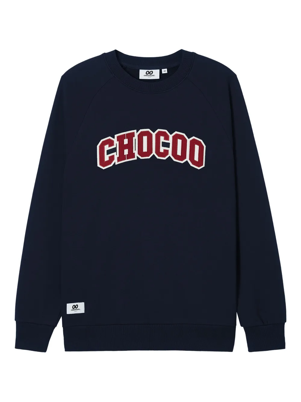 CHOCOOLATE raglan-sleeve embroidered sweatshirt | Blue | Image 1