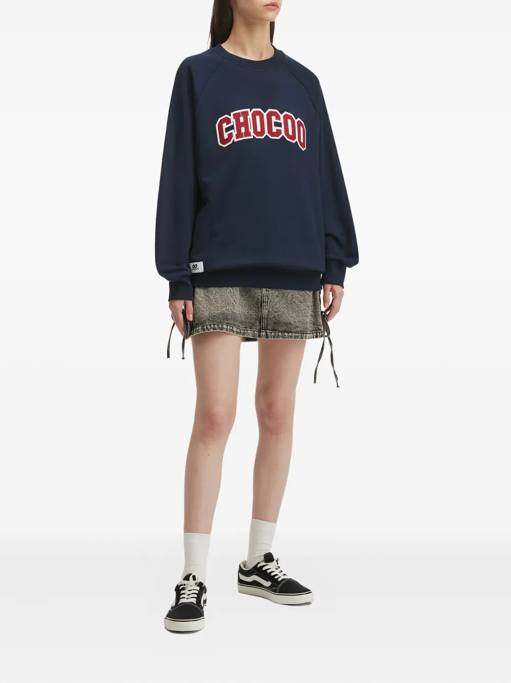 CHOCOOLATE raglan-sleeve embroidered sweatshirt | Sweaters | Image 2