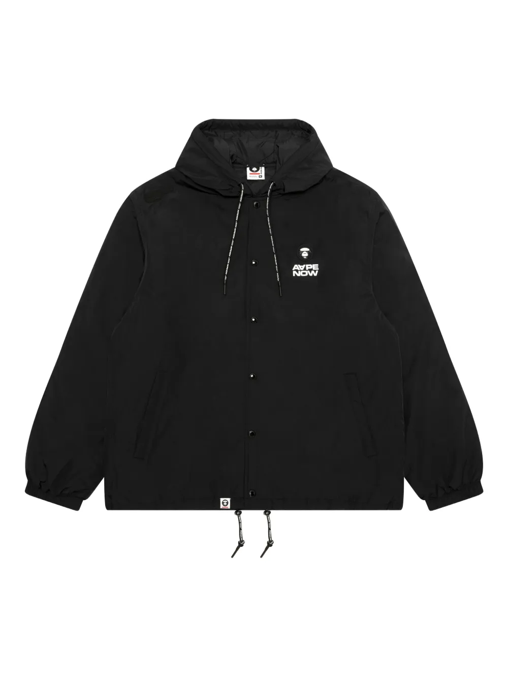 AAPE BY *A BATHING APE Head quilted jacket Zwart