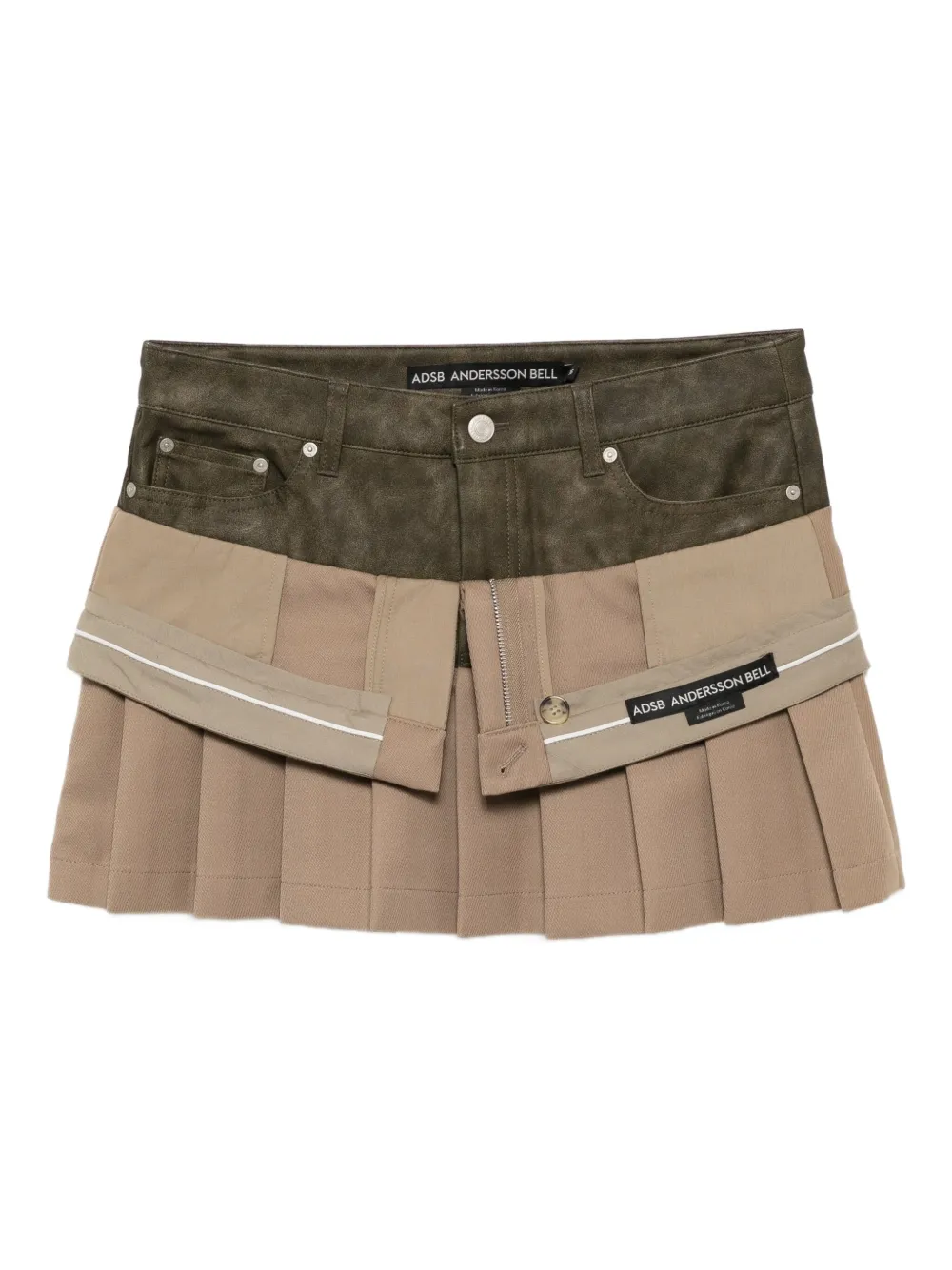 Andersson Bell patchwork skirt | Neutrals | Image 1