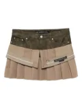Andersson Bell patchwork skirt - Neutrals