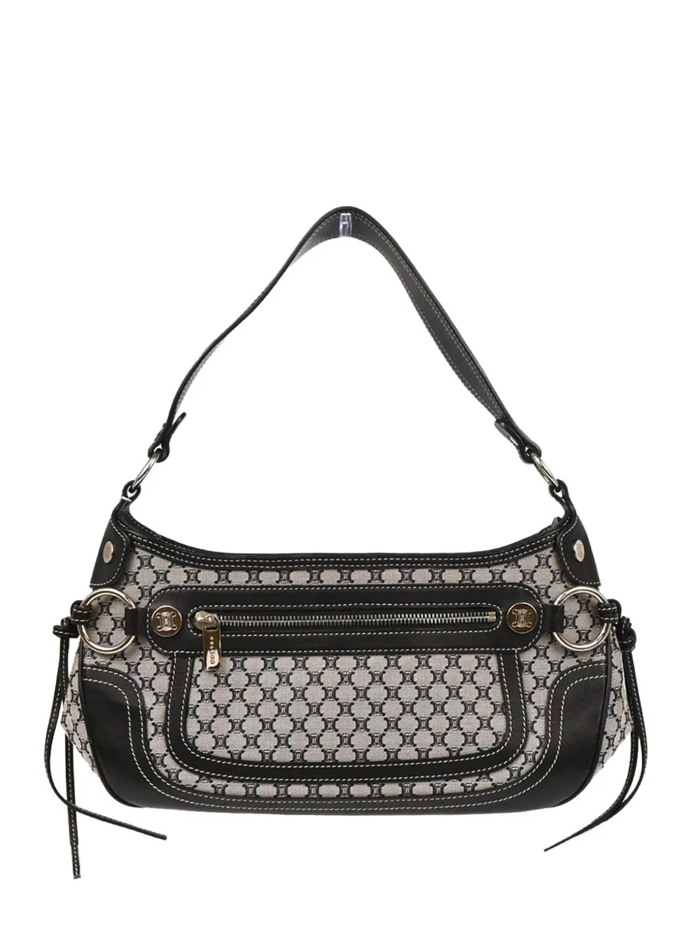 Céline Pre-Owned 1990-2000s マカダム ハンドバッグ | グレー | Image 1