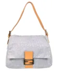 Fendi Pre-Owned 1990-2000s Zucchino Mama Baguette handbag - Blue
