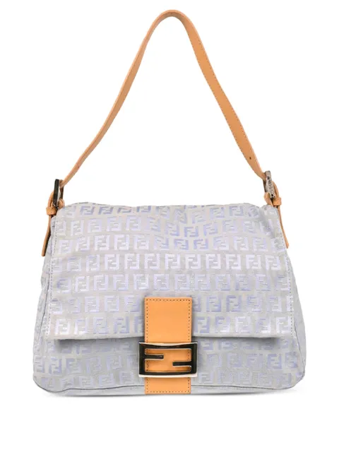 Fendi Pre-Owned 1990-2000s Zucchino Mama Baguette handbag 