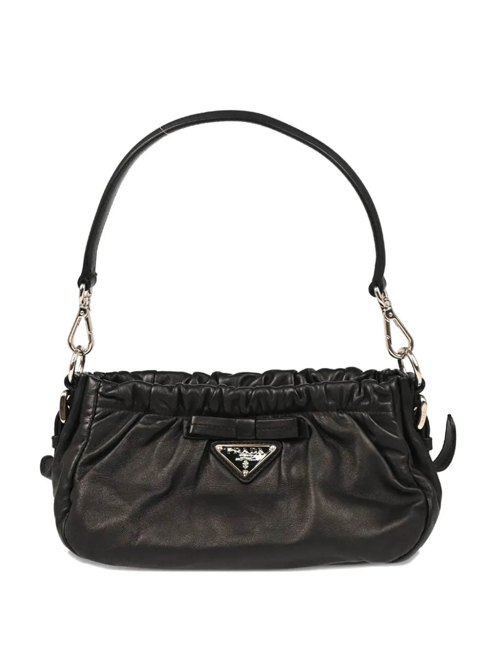 Prada Pre-Owned 1990-2000s leather tote bag | Black | Image 1