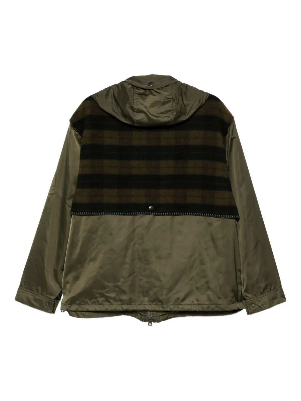 Andersson Bell Patchwork Jacket In Green