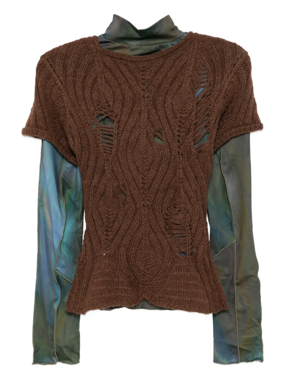 Andersson Bell layered  pattern top set | Knitted Tops | Image 2