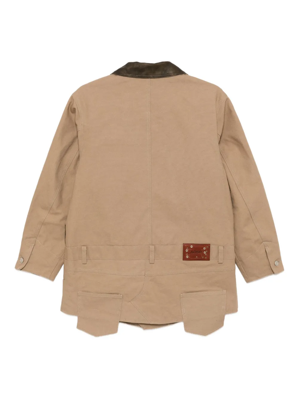 Andersson Bell Patchwork Jacket In Neutral