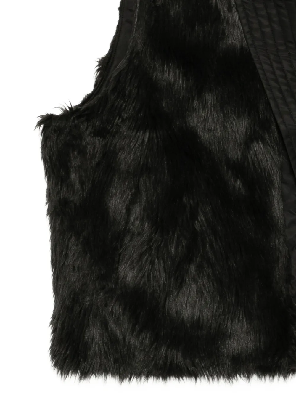 Andersson Bell Kraagloze spencer met rits Zwart