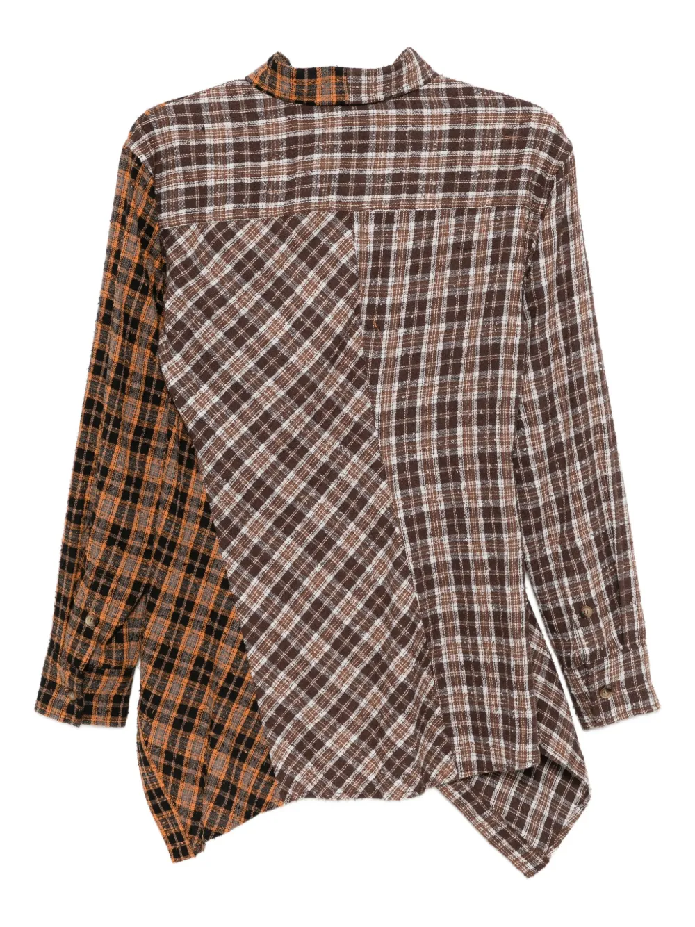 Andersson Bell Blouse met patchwork - Bruin