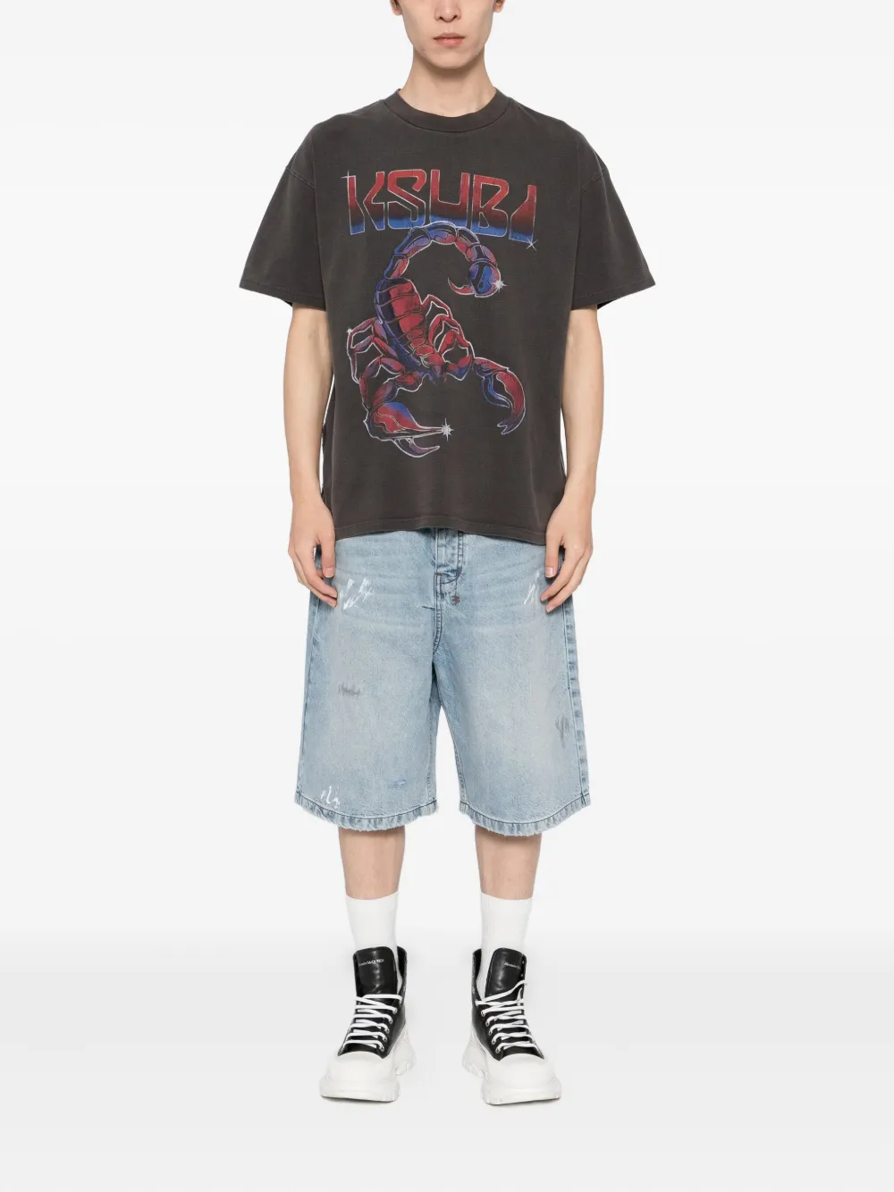 Ksubi Venom Ekcess T-shirt - Zwart