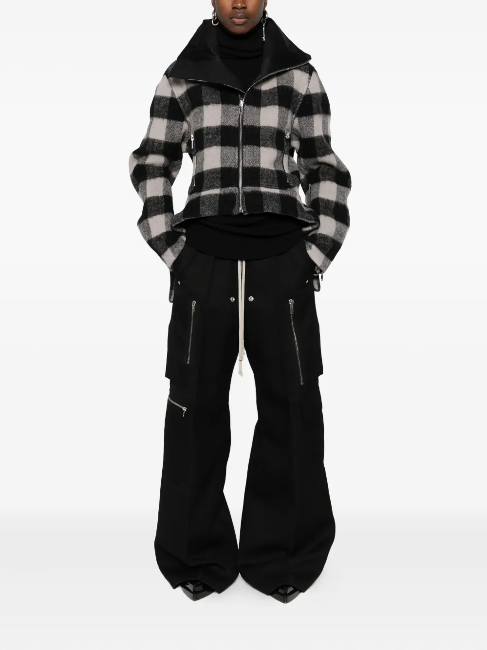 Rick Owens Cargobelas straight-leg trousers - Zwart