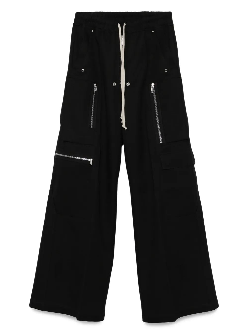 Rick Owens Cargobelas straight-leg trousers Zwart