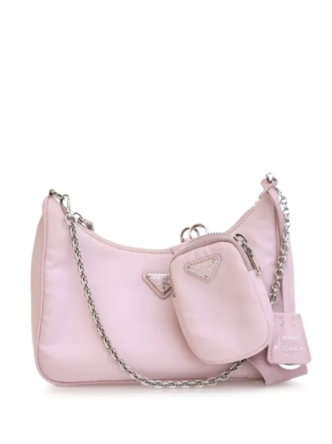 Prada Pre-Owned 2013-2025 Tessuto Re Edition 2005 satchel