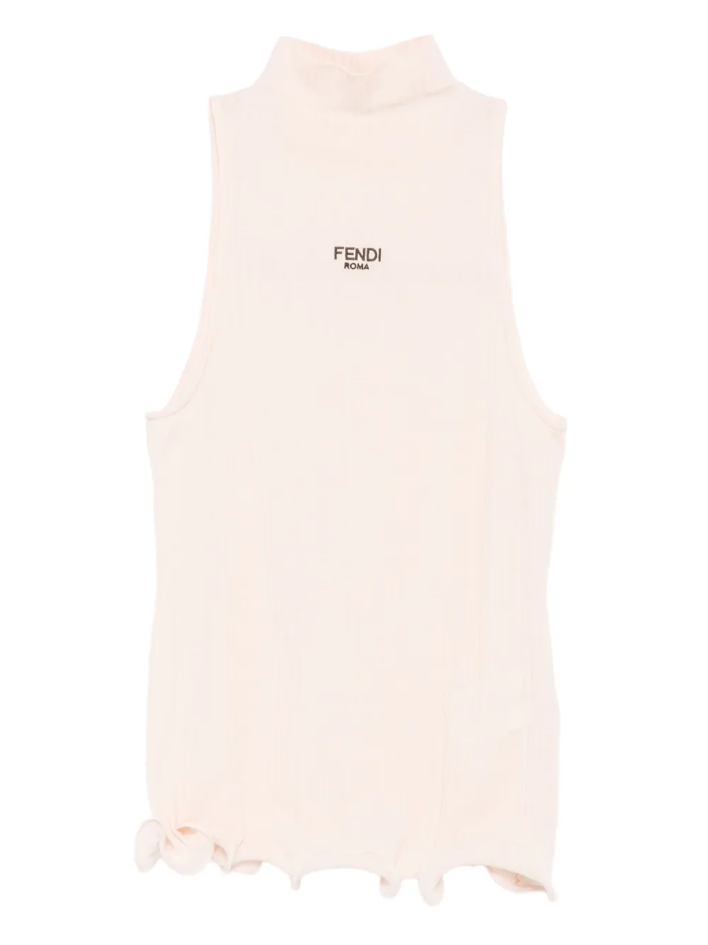 FENDI Top met col Roze