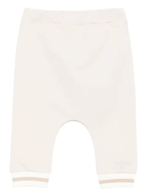 Fendi Kids ribbed-cuff tracksuit bottoms