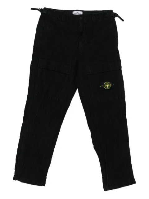Stone Island logo-patch cargo pants