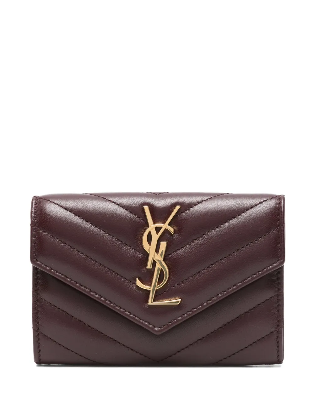Cassandre quilted logo wallet