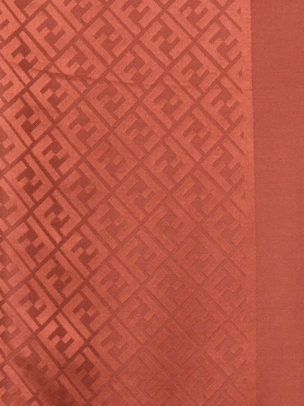 FENDI Sjaal met FF-logopatroon Bruin