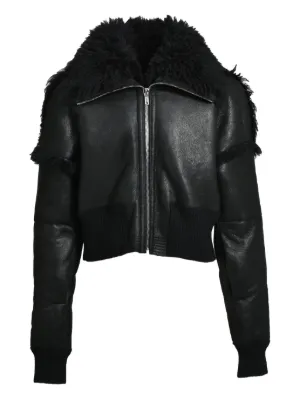 Rick Owens（リックオウエンス） レザージャケット - FARFETCH