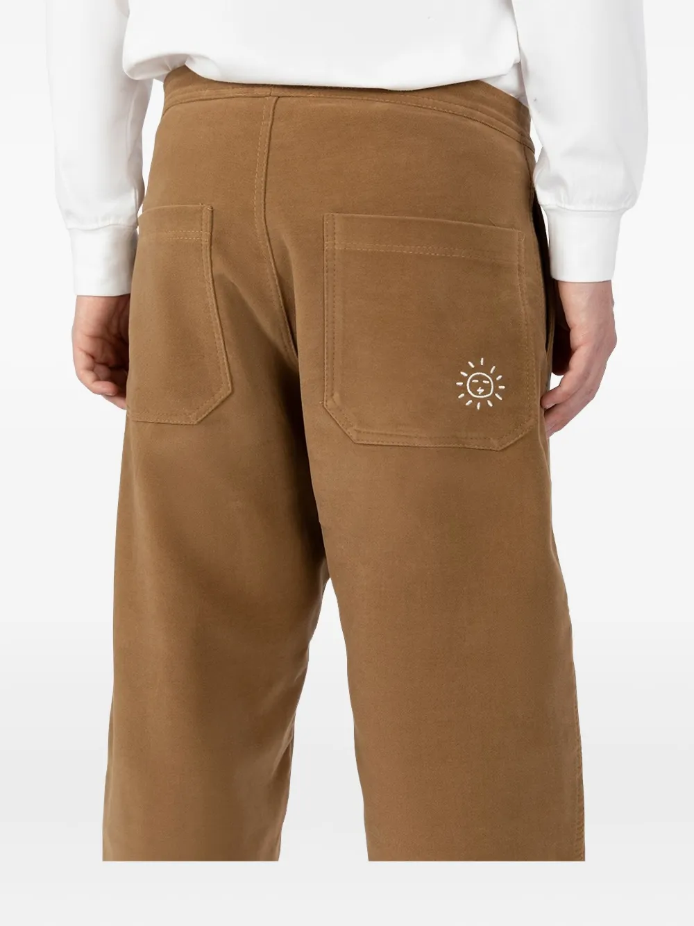 Société Anonyme Hakuba Drawstring Trousers In Brown