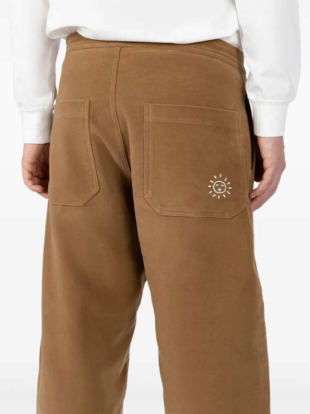 Société Anonyme Hakuba broek met trekkoord Bruin