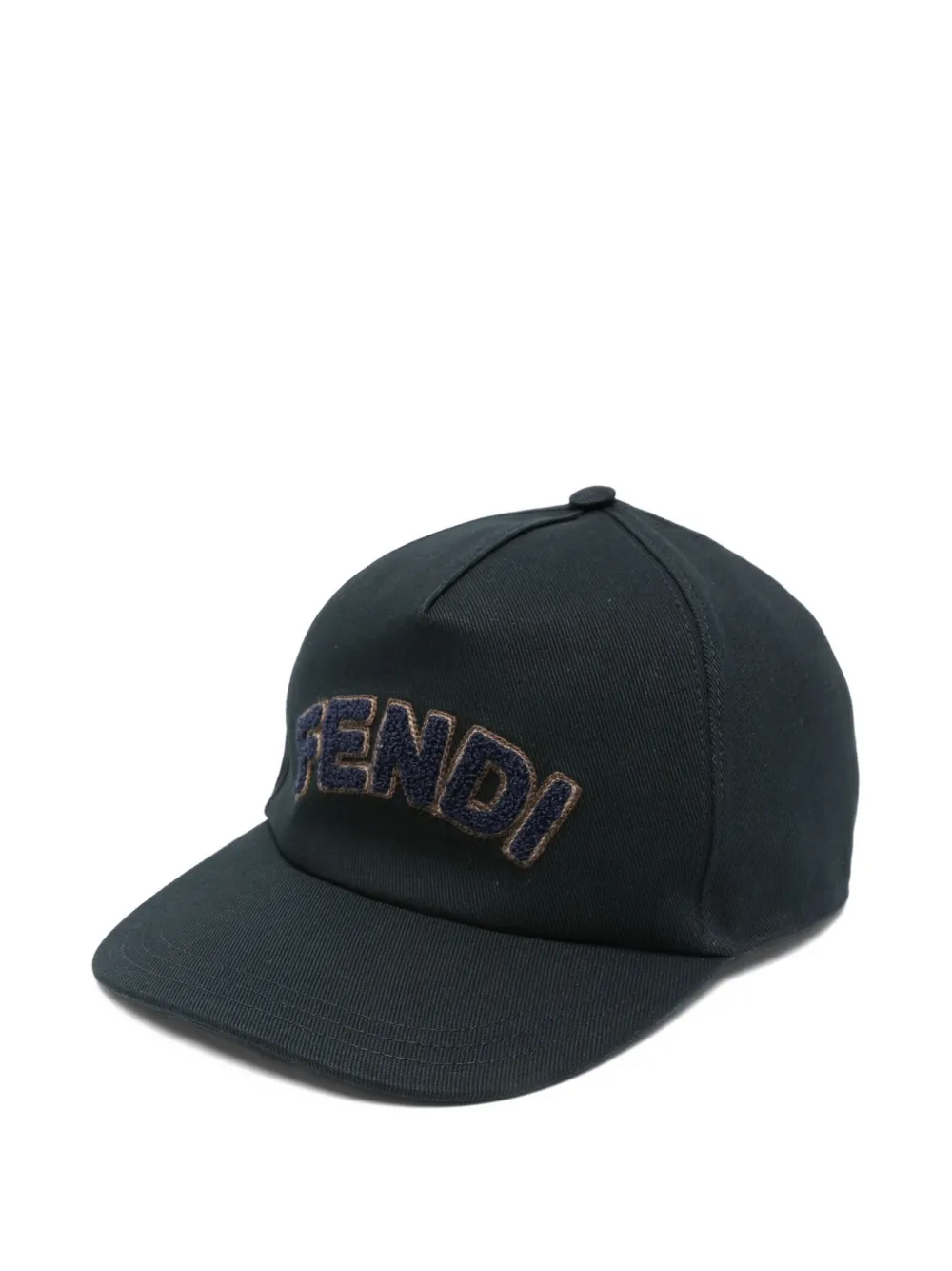 FENDI logo-embroidered baseball cap | Blue | Image 1