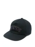 FENDI logo-embroidered baseball cap - Blue