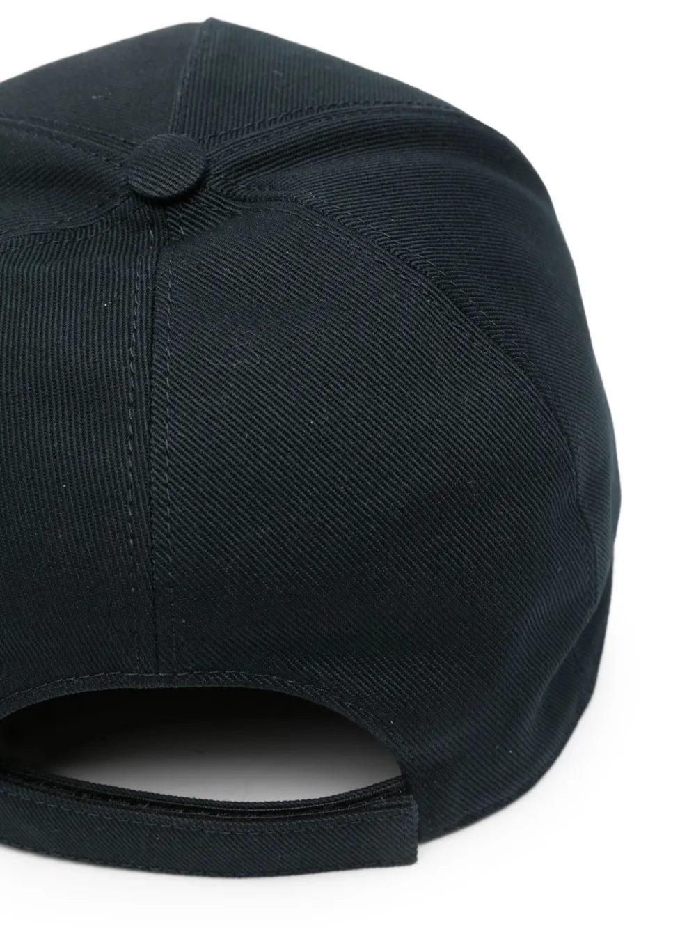 FENDI logo-embroidered baseball cap - Blauw