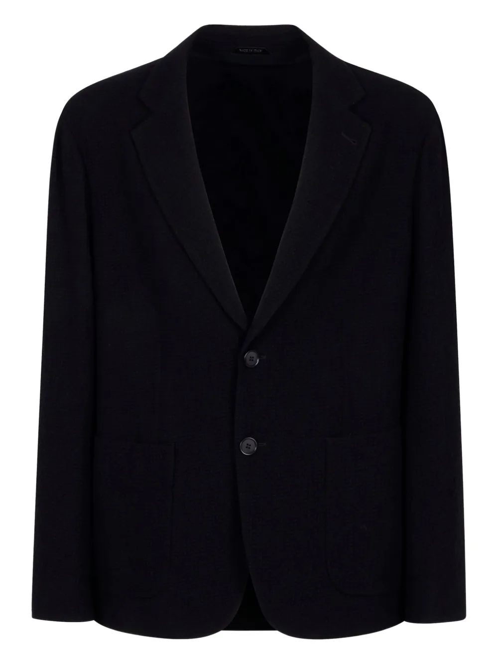 single-breasted blazer
