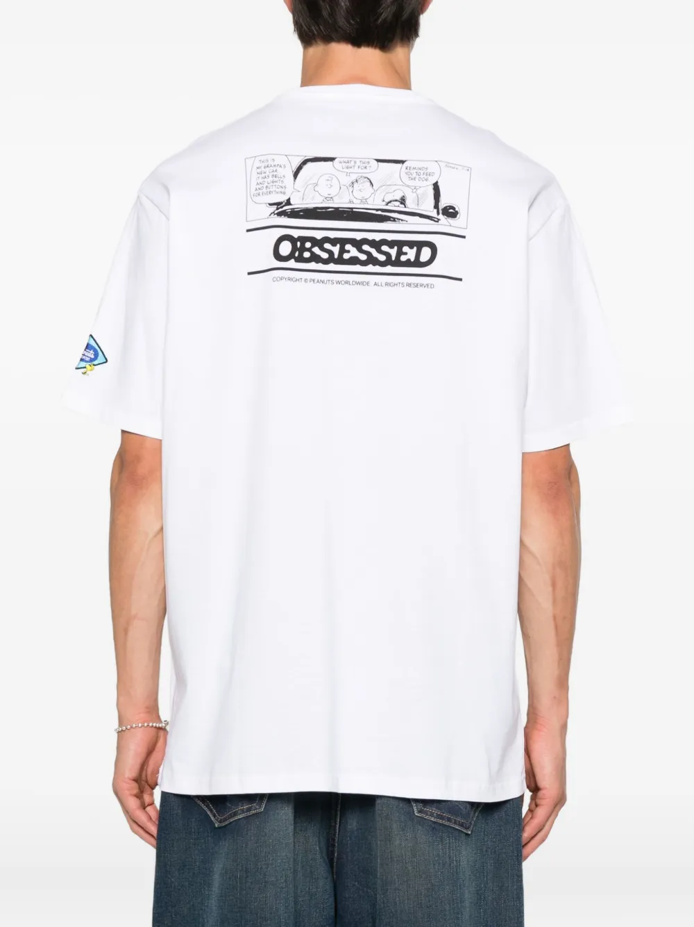 Iceberg graphic-print cotton T-shirt Wit