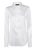 DRHOPE long-sleeve collared shirt - White