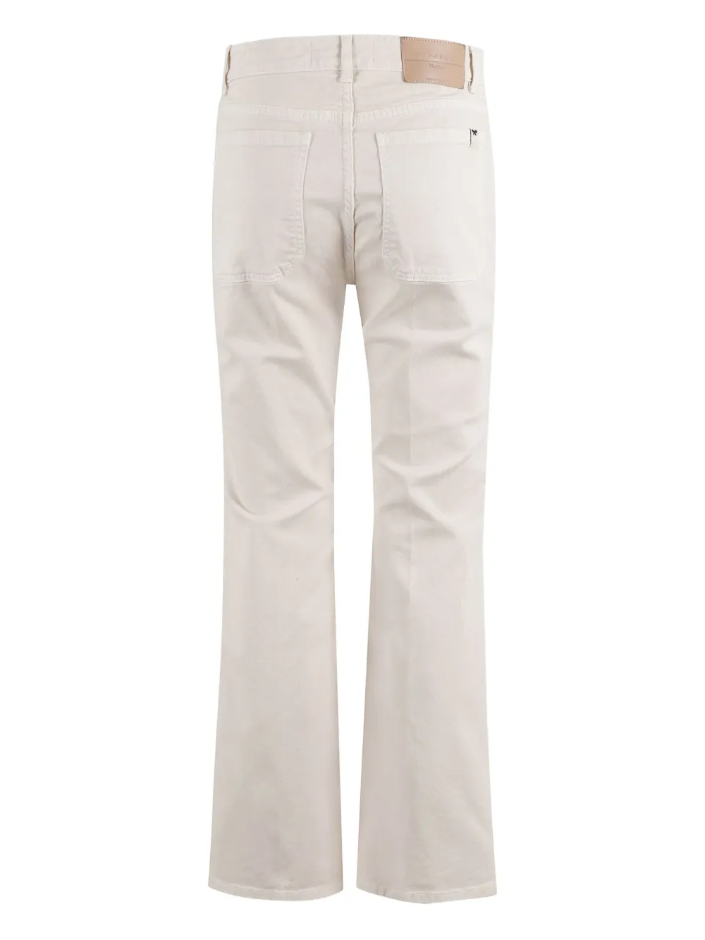 Weekend Max Mara five-pocket bootcut jeans - Beige