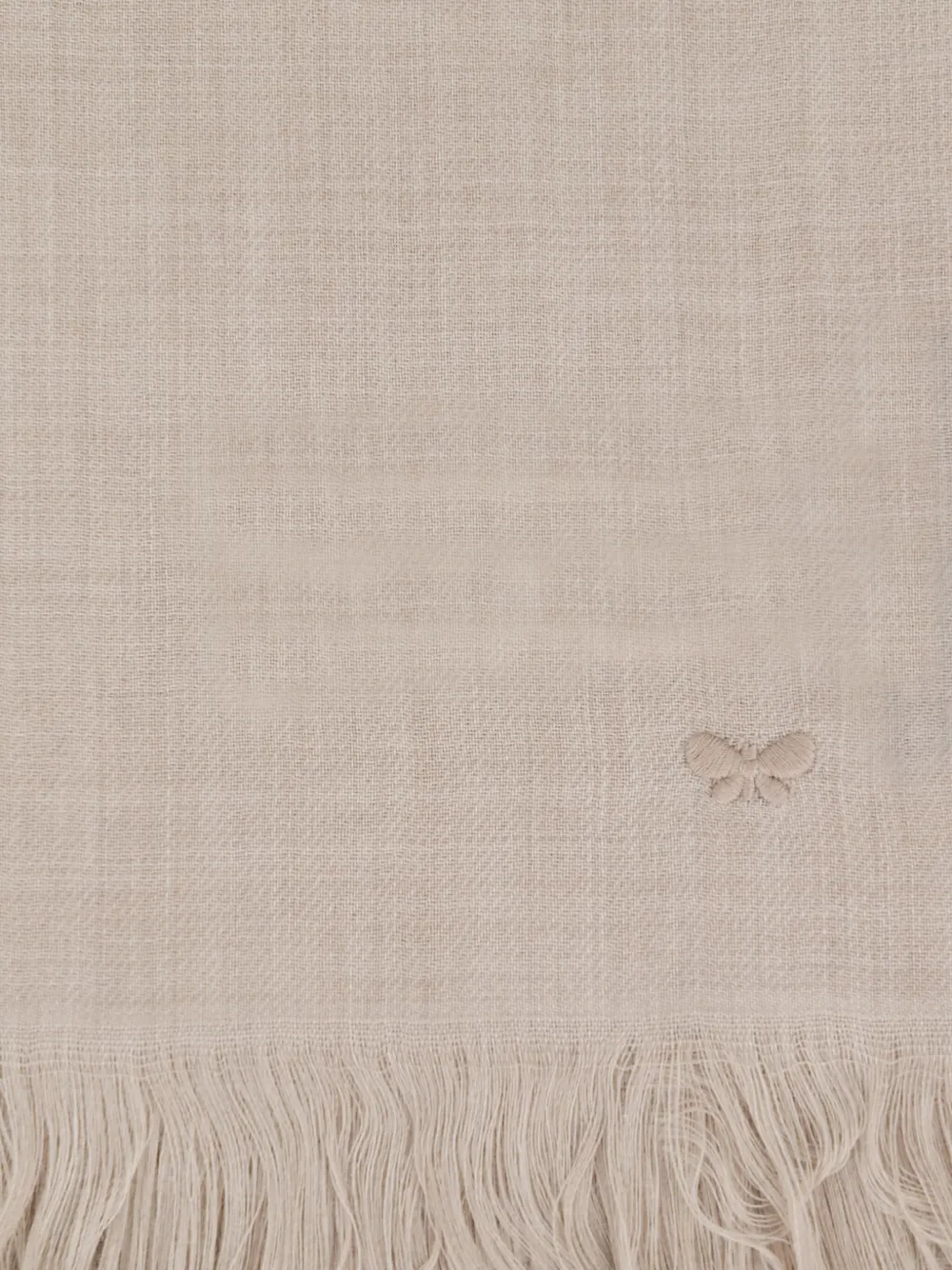 Weekend Max Mara Sjaal met franje - Beige