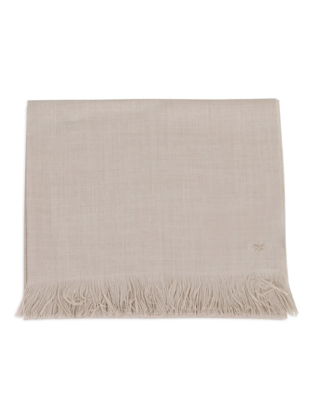 Weekend Max Mara fringed scarf | Neutrals | Image 1