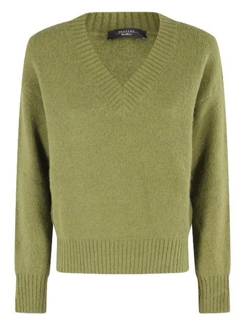 Weekend Max Mara V-neck wool sweater 
