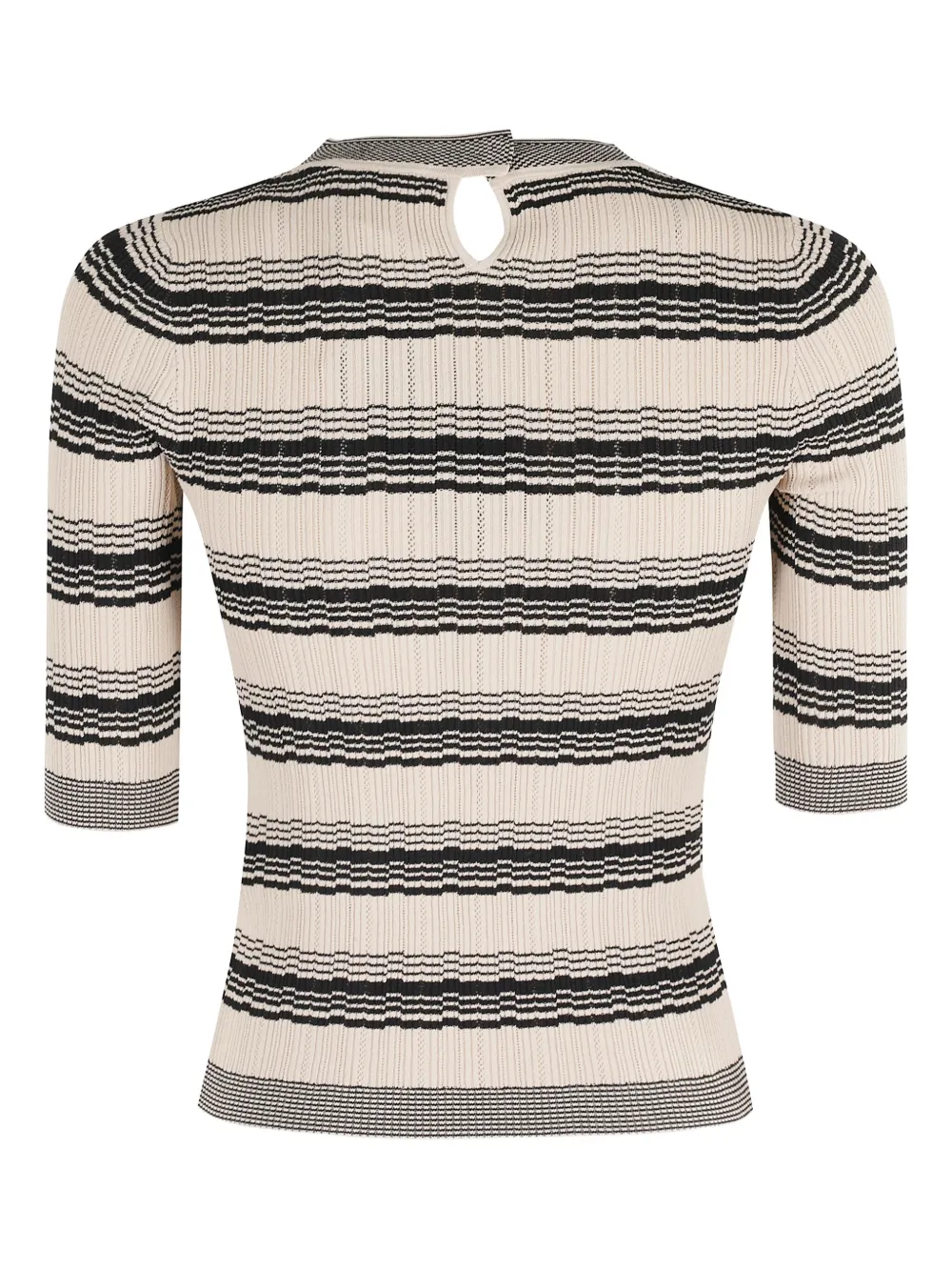 Weekend Max Mara Gestreept T-shirt Beige