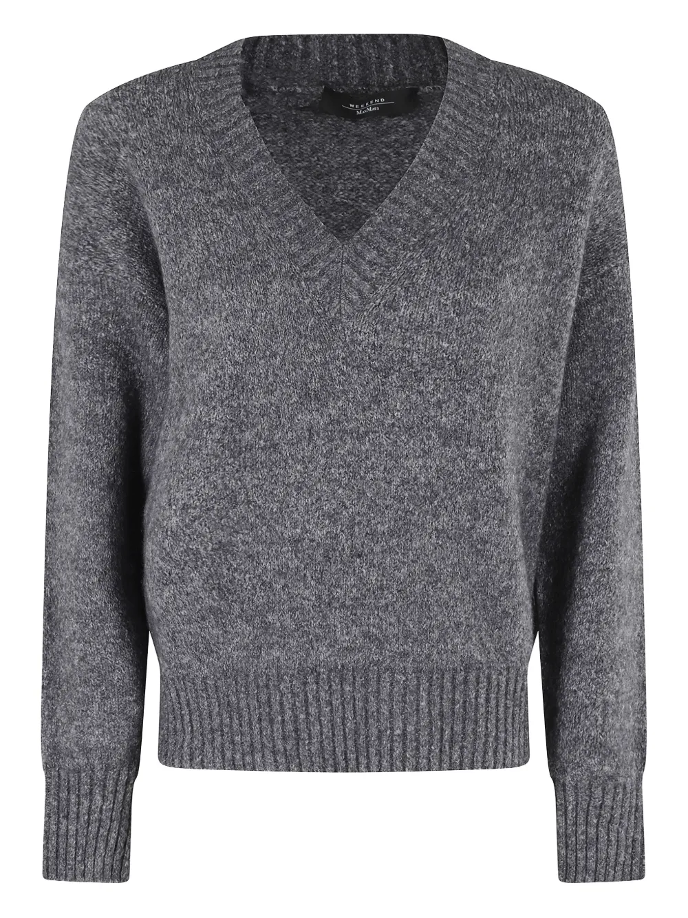 Weekend Max Mara Sweater met V-hals Grijs