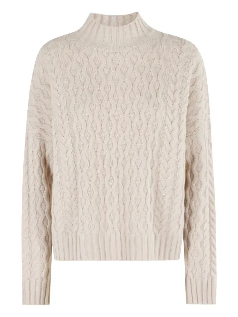 Weekend Max Mara cable-knit high-neck sweater