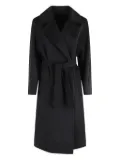 Weekend Max Mara Resin belted coat - Black