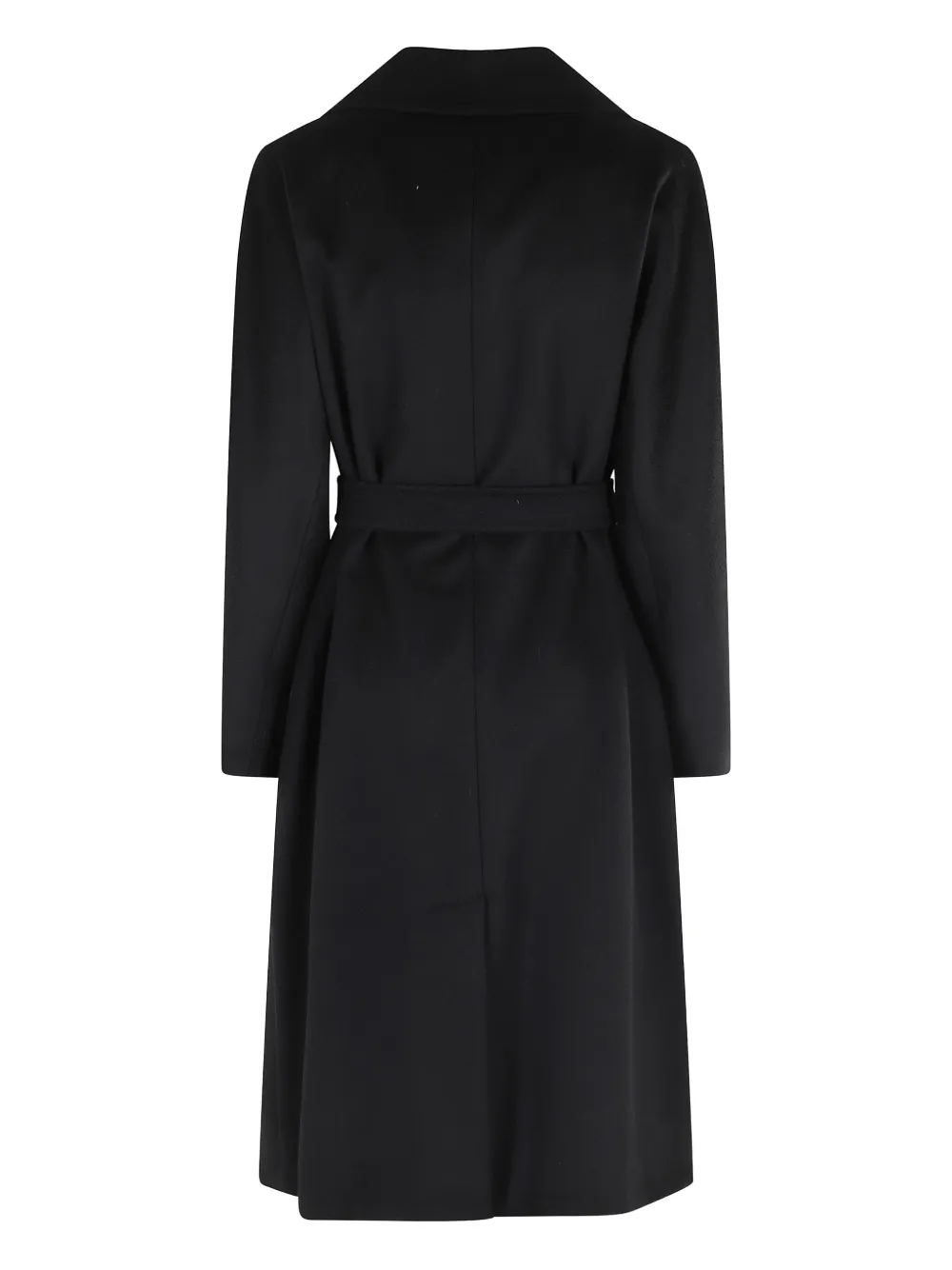 Weekend Max Mara Resin jas met ceintuur Zwart