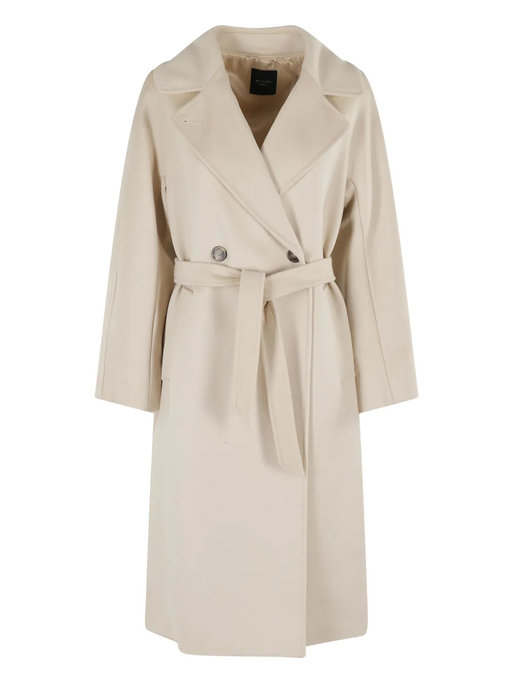 Weekend Max Mara Jas met ceintuur Beige