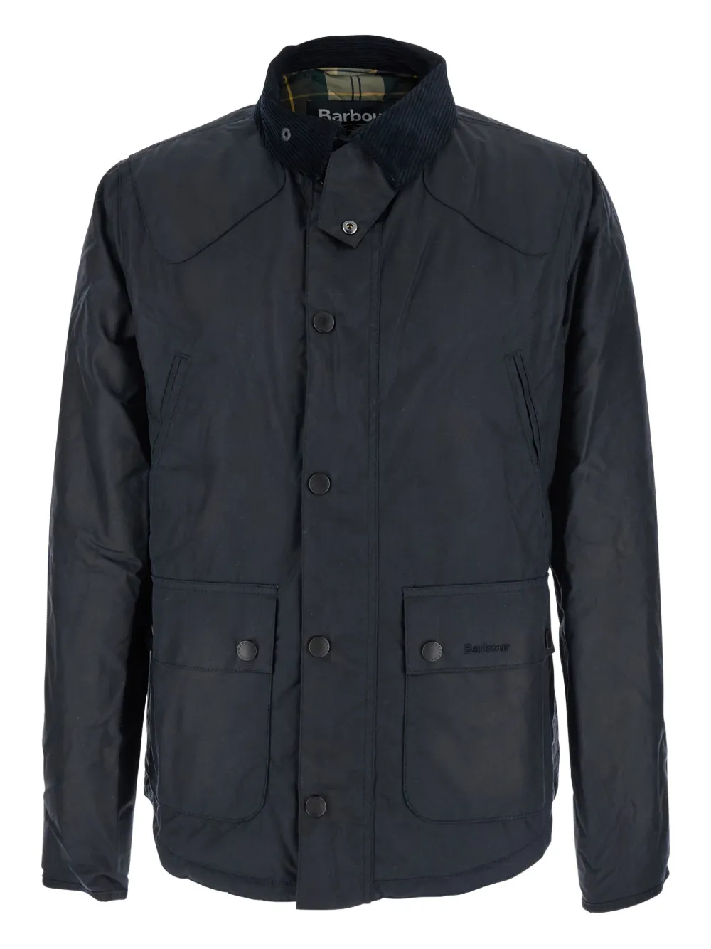 corduroy-collar cotton jacket