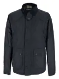 Barbour corduroy-collar cotton jacket - Blue
