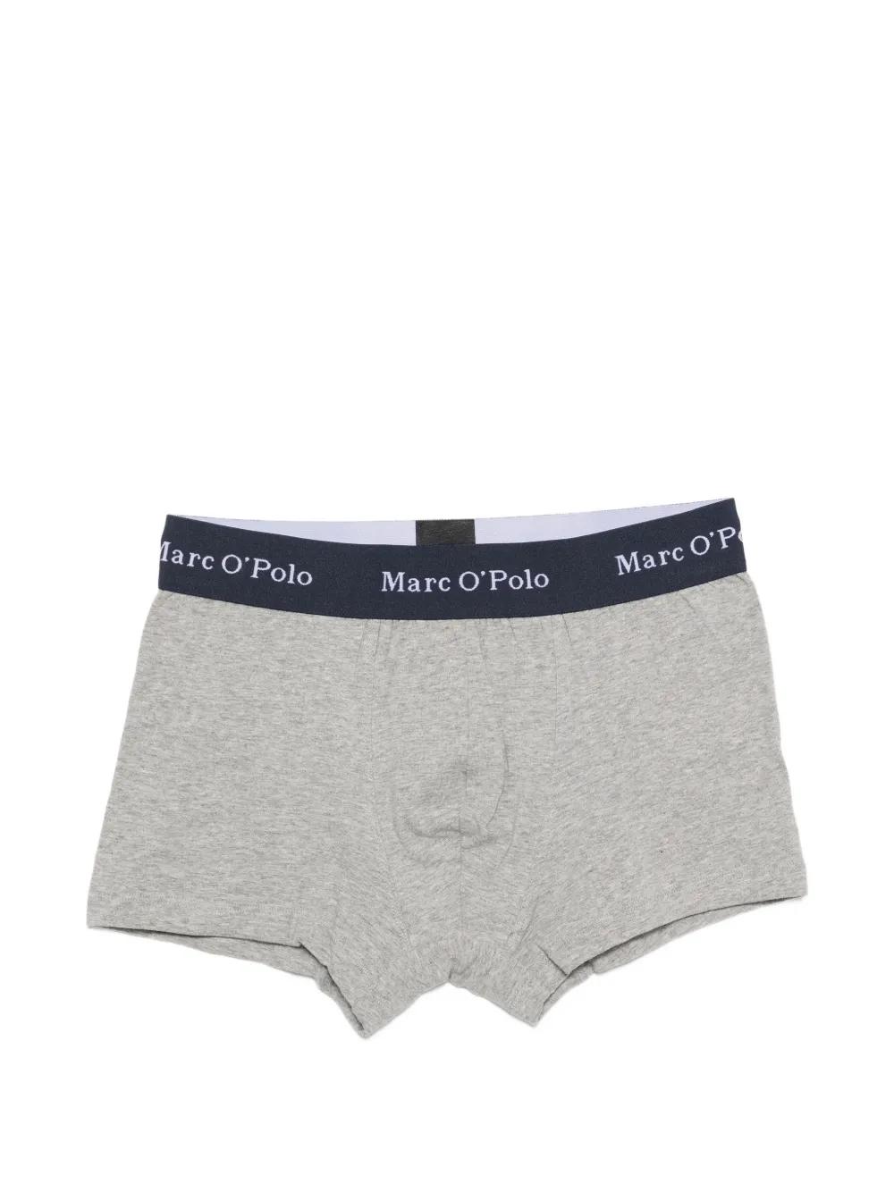 Marc O'Polo Drie boxershorts met logoband Grijs