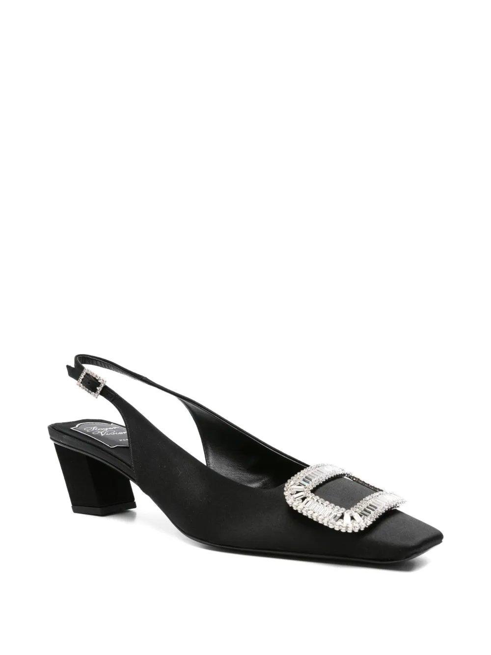 Roger Vivier 50mm Belle Vivier buckle-embellished slingback pumps | Heeled Pumps | Image 2