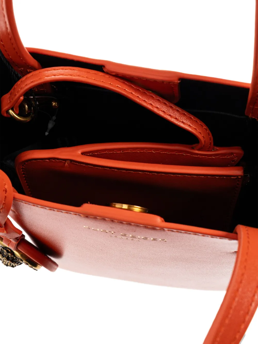Kurt Geiger London Chelsea verfraaide shopper Oranje