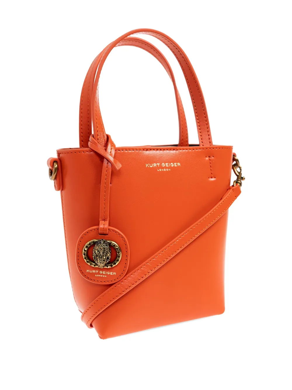 Kurt Geiger London Chelsea verfraaide shopper Oranje