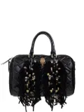 Kurt Geiger London Kensington Boston quilted fringe tote bag - Black
