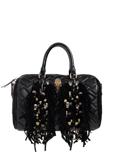 Kurt Geiger London Kensington Boston quilted fringe tote bag